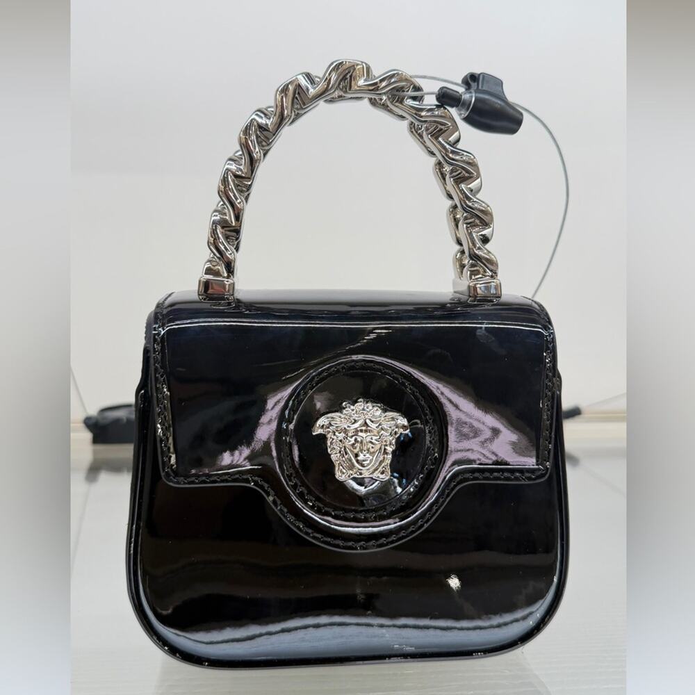 Versace La Medusa Mini Leather Tote NWT - Picture 5 of 6